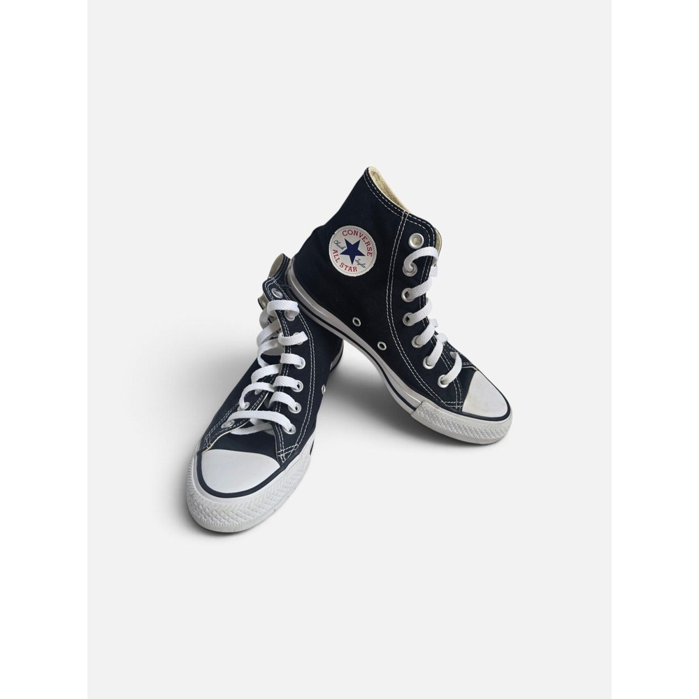 Converse Black Sneakers Unisex High Top Chuck Taylor All Star Shoes 6